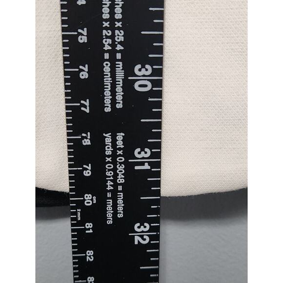 Victoria Beckham Target Scalloped Skirt Set Women's 3x/26 Black White Career - Picture 9 of 10